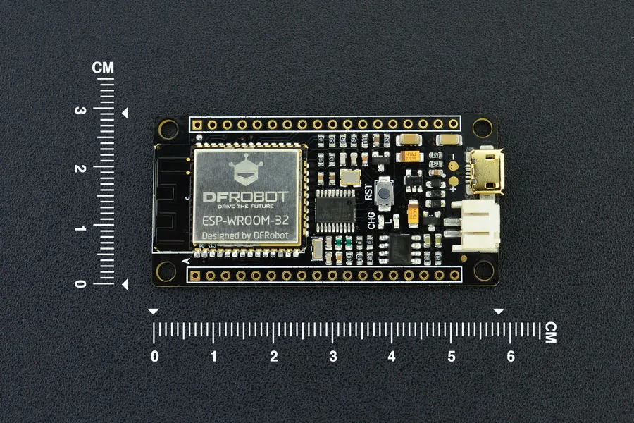 ESP32 FireBeetle device from https://core-electronics.com.au/