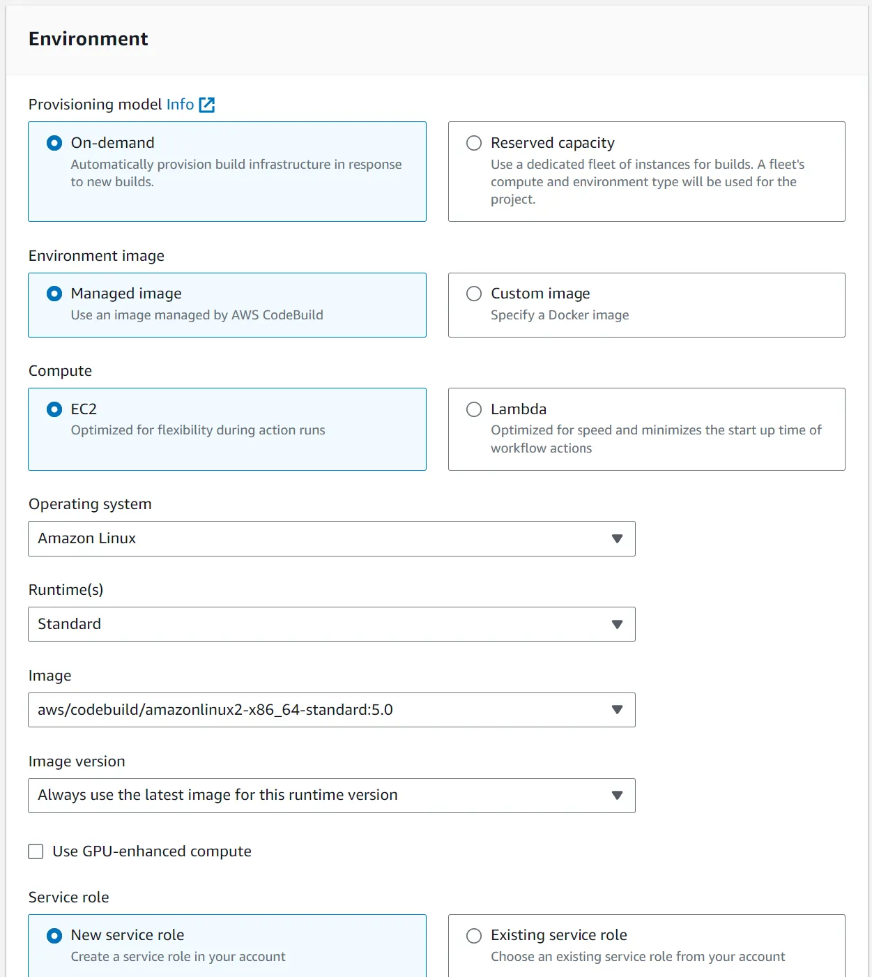 Configure build environment