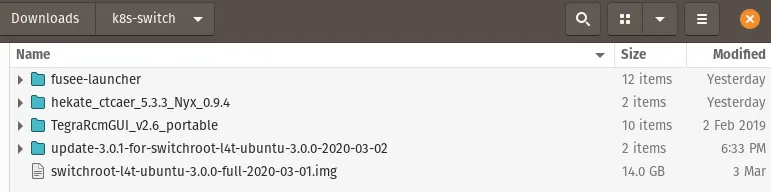 Switchroot required files