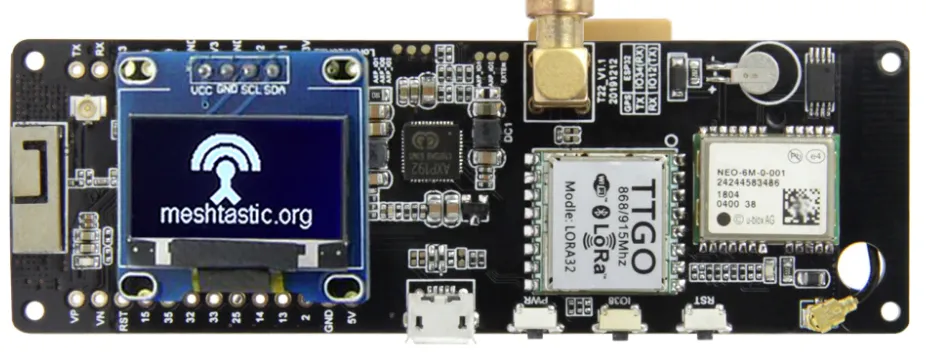 Meshtastic TTGO Board