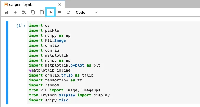 SageMaker run code blocks