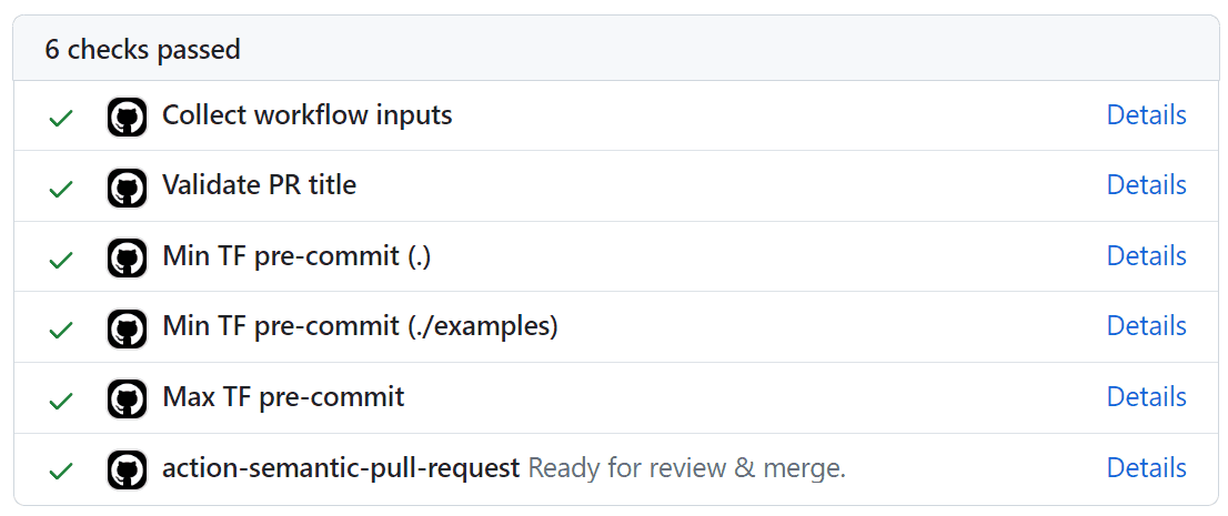 Example of GitHub actions on pull requests