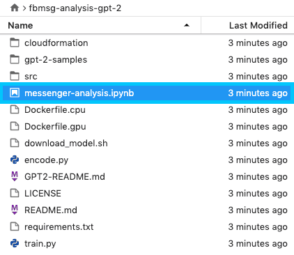 SageMaker file browser
