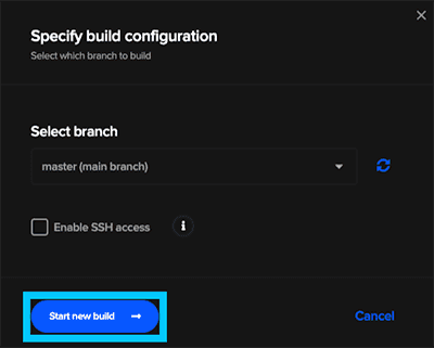 Codemagic Import Device farm project build configuration