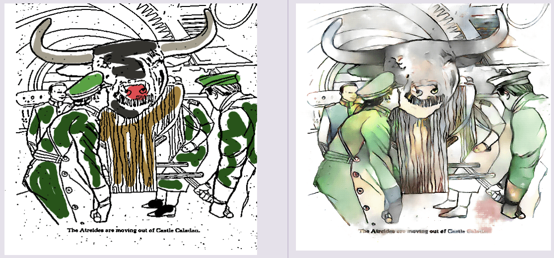 Assisted colorisation