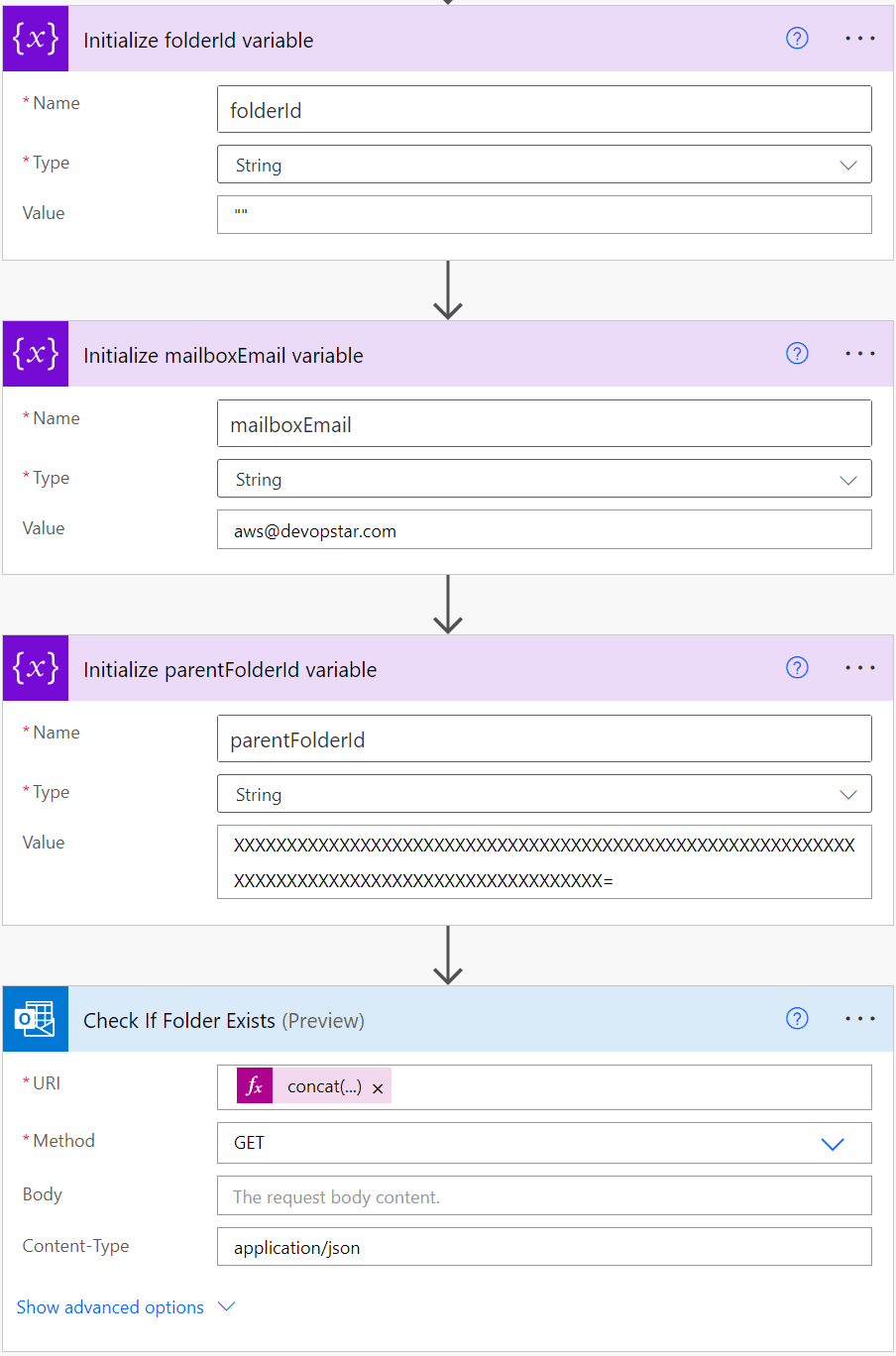 Check if folder exists